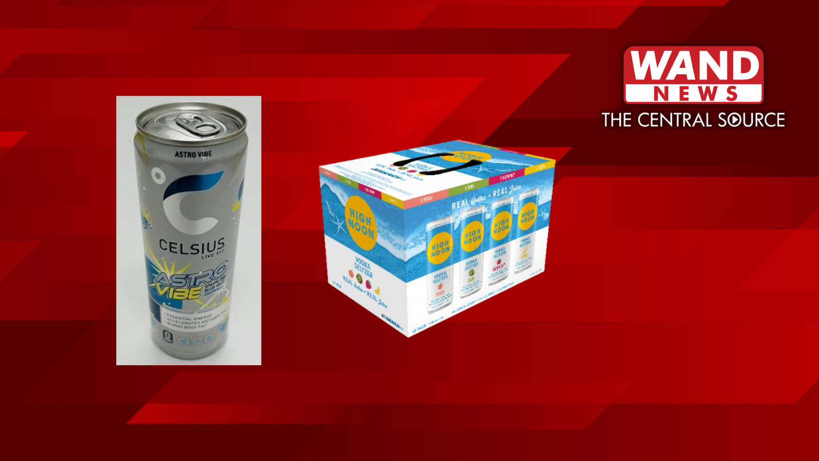 Celsius energy drinks recalled for accidentally containing alcohol